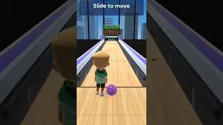 🎳 Skyline Bowling Challenge! 🏙️ Strike from the Top! #Shorts