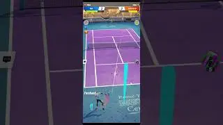 Tennis Clash 7-3! High attributes opponent!