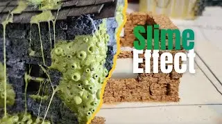 Building a miniature house covered in Nurgle Slime - Tutorial - Scratch Build