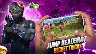 JUMP HEADSHOT TIPS AND TRICKS 🤯 || Secret Setting 🥶 In Freefire 🔥 For Headshot 
