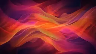 Abstract Flowing Waves &ndash; Relaxing Color Motion Loop