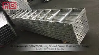 500 width aluminum formwork panel-RD AL-FORMWORK Factory