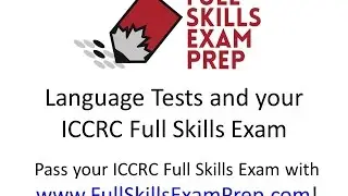 Which language exam should I take in order to join the ICCRC?