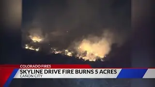 Multiple fires around Ca&ntilde;on City contained, fireworks cut short