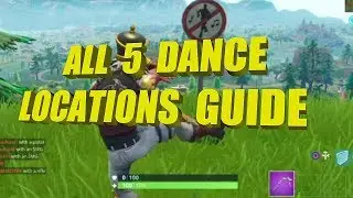 Fortnite Week 2 Challenges - Guide To All 5 Forbidden Dance Locations
