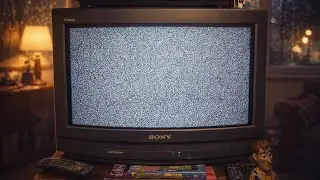 90s TV Static White Noise (10 Hours) | Retro Sleep & Study Sounds