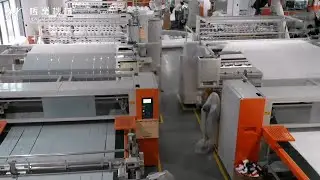 Позвольте мне показать вам цех по производству матрасов нашего клиента