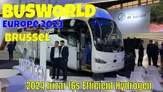 2024 Irizar I6s Efficient Hydrogen Interior And Exterior   Busworld Europe 2023