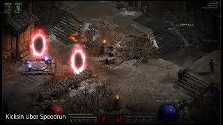 Kicksin Uber Speedrun