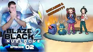 Pok&eacute;mon Blaze Black 2 Redux Nuzlocke w/Sharpino - Episode #02 