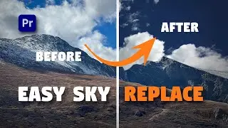 Amazing Sky Replacement Effect || Premiere Pro VFX Editing || Edit by Shitul