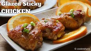 Glazed Sticky Chicken Thighs - Christmas Special!