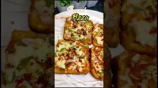 Bread Pizza Recipe | Quick and Easy Recipe #breadpizza #pizza  #ytshots #youtbeshorts