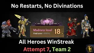 Hardest Challenge: Team 2,  Attempt 7* - Madness 18 - Across the Obelisk