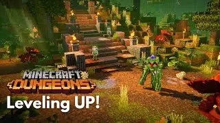 🚀 FASTEST Leveling Up in Minecraft Dungeons! Level Up QUICKLY!
