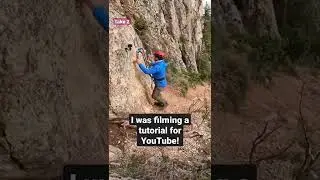 Fall on Via Ferrata while filming a tutorial - The danger of untested gear