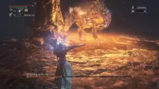 Bloodborne - Cursed Fire Abyssal Blood Gem [ 24,8% Fire Atk up + 12,7 phy Atk ]
