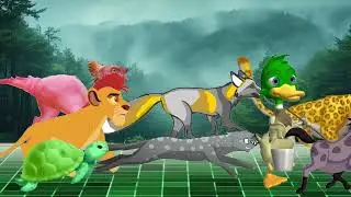 WILD ANIMALS GO CRAZY IN 3D RACING CHAOS!1 Part 59