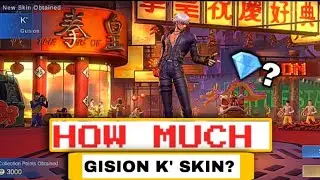 HOW MUCH DIAMOND SPEND TO GET GUSION KOF SKIN? MLBBXKOF2025
