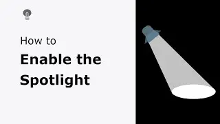 🔵How to enable the mouse spotlight in the Turn Off the Lights browser extension?