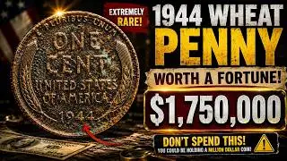 This 1944 penny (1-cent coin) sold for $17500,00 – 😱 Check your pocket right now!