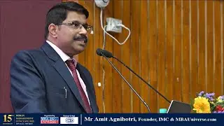 IMC 2025 | INAUGURAL SESSION | Mr Amit Agnihotri, Founder & Chair, Indian Management Conclave