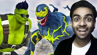 HULK vs VENOM in Spider Fighter 3