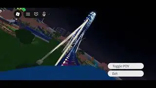 Shockwave front row pov #roblox #themepark #ride