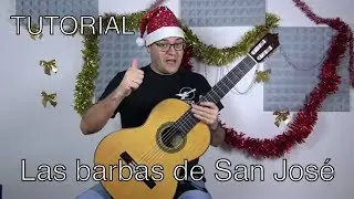 Cómo tocar Las barbas de San José en la guitarra | Tutoriales de villancicos fáciles