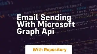 email sending with microsoft graph api