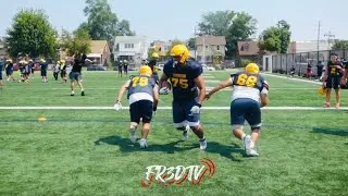 SCARY HITTING DRILLS😱🔥*6&rsquo;8 330LB GOES HEAD UP*‼️