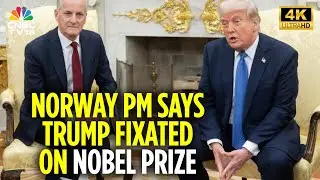 Norway PM Says Trump &lsquo;Very Preoccupied&rsquo; With Nobel Prize Amid Greenland Row | Trump | 4K | N18G