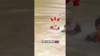 Eine Frau und ihr Hund st&uuml;rzten mit dem Auto ins Wasser, aber sie konnten gerettet werden