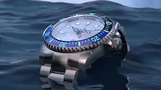 Oceaneva Deep Marine Explorer II Titanium 1250M Dive Watch