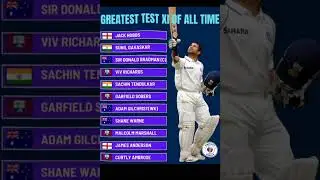 All-time greatest test XI #cricket #bdcricket4u #cricketleague #cricketshorts #ipl #asiacup2025