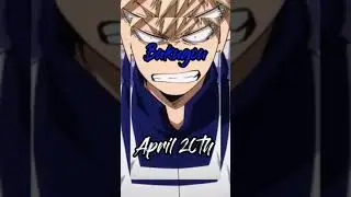 Anime characters born in april