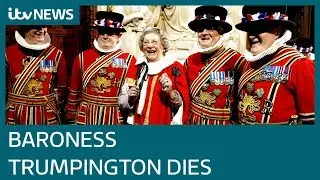 Baroness Trumpington dies aged 96 | ITV News