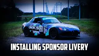 Installing HKS Sponsor LIvery on S2000