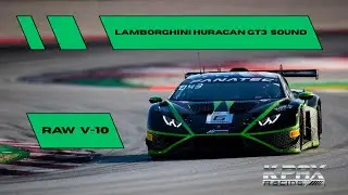 LAMBORGHINI HURACAN GT3 V-10 RAW SOUNDS TRIBUTE