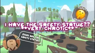 Playing Total Roblox Drama But I Have The Safety Statue! **CHAOTIC**