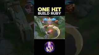 😱 WATCH THIS - BEST BUILD RUBY 2024❓(ONE HIT) ~ MLBB 🔥 #mobilelegends #onehitbuild #ruby #shorts