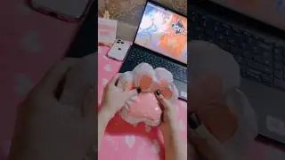 cute cat paw squishy #shortsviral #diy #artscraft #papercraft #trendingshorts