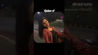 unga option enna!?#moni #monika #ashwini #thaafia #fanpage