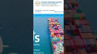 Cochin shipyard vacancies 2024|jobs|supervisors|#jobs2024 #edunyaya  #shortsvideo #cochinshipyard