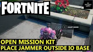 Open Mission Kit & Place Jammer Outside IO Base in Fortnite - Week 13 Legendary Quest