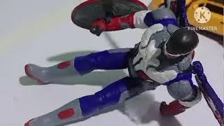 Capit&aacute;n Am&eacute;rica 4: Brave New World. Falc&oacute;n( capit&aacute;n Am&eacute;rica ) vs red Hulk en stop motion 