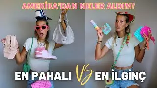 Amerika'dan Aldığım EN PAHALI ve EN İLGİN&Ccedil; &Uuml;r&uuml;nler! 🤷&zwj;♀️