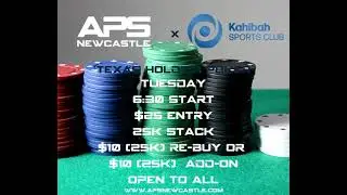 Australian Poker Series - Regular Game - Kahiba Sports Club (2023)
