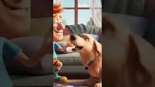 The dog bothered him and suddenly he slipped 😂#cartoon#dog#amazing#viral