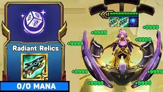 Immortal Team with 3 Star Sona HP Regeneration TFT H.A.C.K SET 8 !!